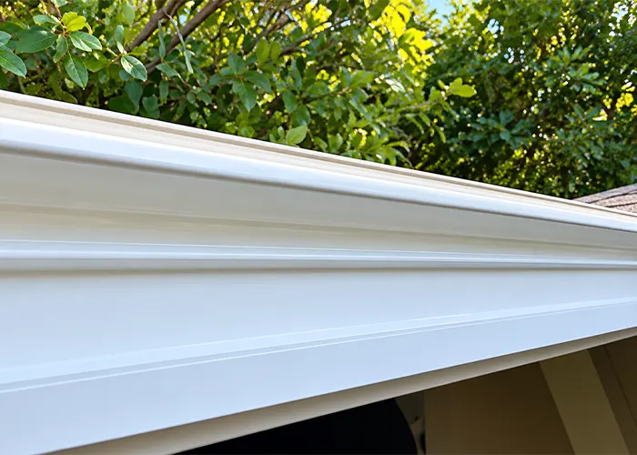 After gutter cleaning