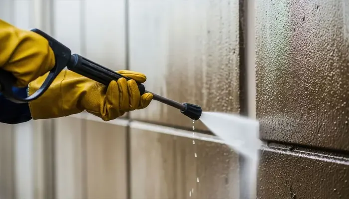 Pressure washing